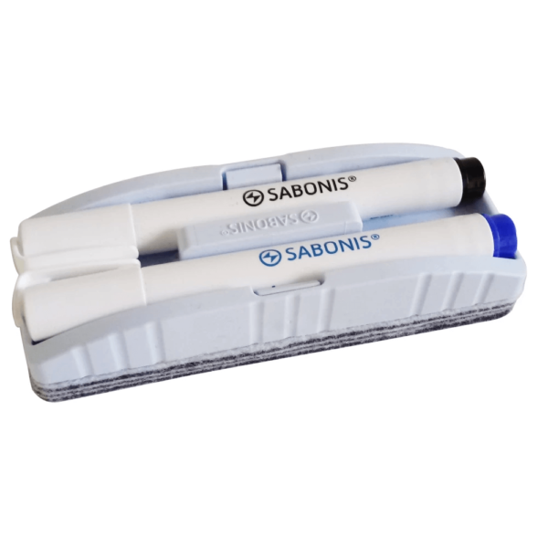 Borrador Sabonis P/pizarra blanca + 2 marcadores