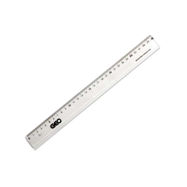 REGLA GEO 30 CM.