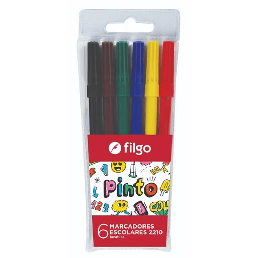 MARCADOR FILGO PINTO 2210 X 6UN.