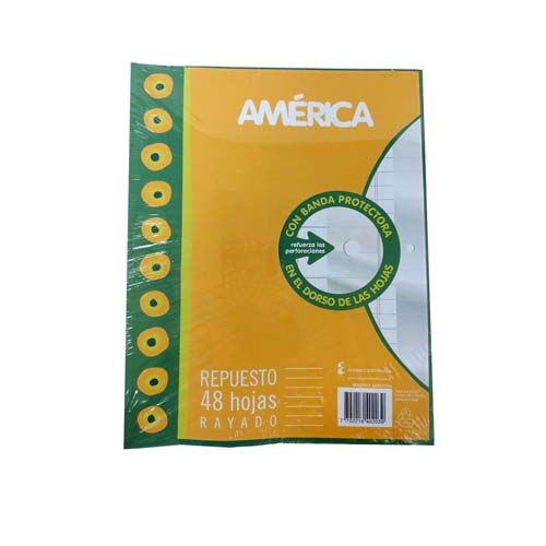 Repuestos América C/Banda Nº3 x48 hjs Cuadriculado